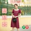 Đầm ren chữ a thời trang Eden cổ vuông - D434