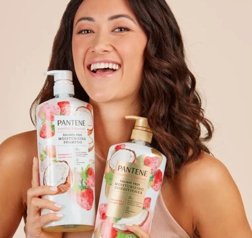 Dầu gội và dầu xả Pantene Strawberry & Coconut Milk