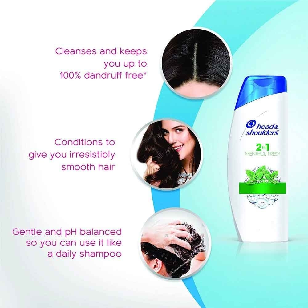 Dầu gội hương bạc hà Head & Shoulders Menthol Fresh