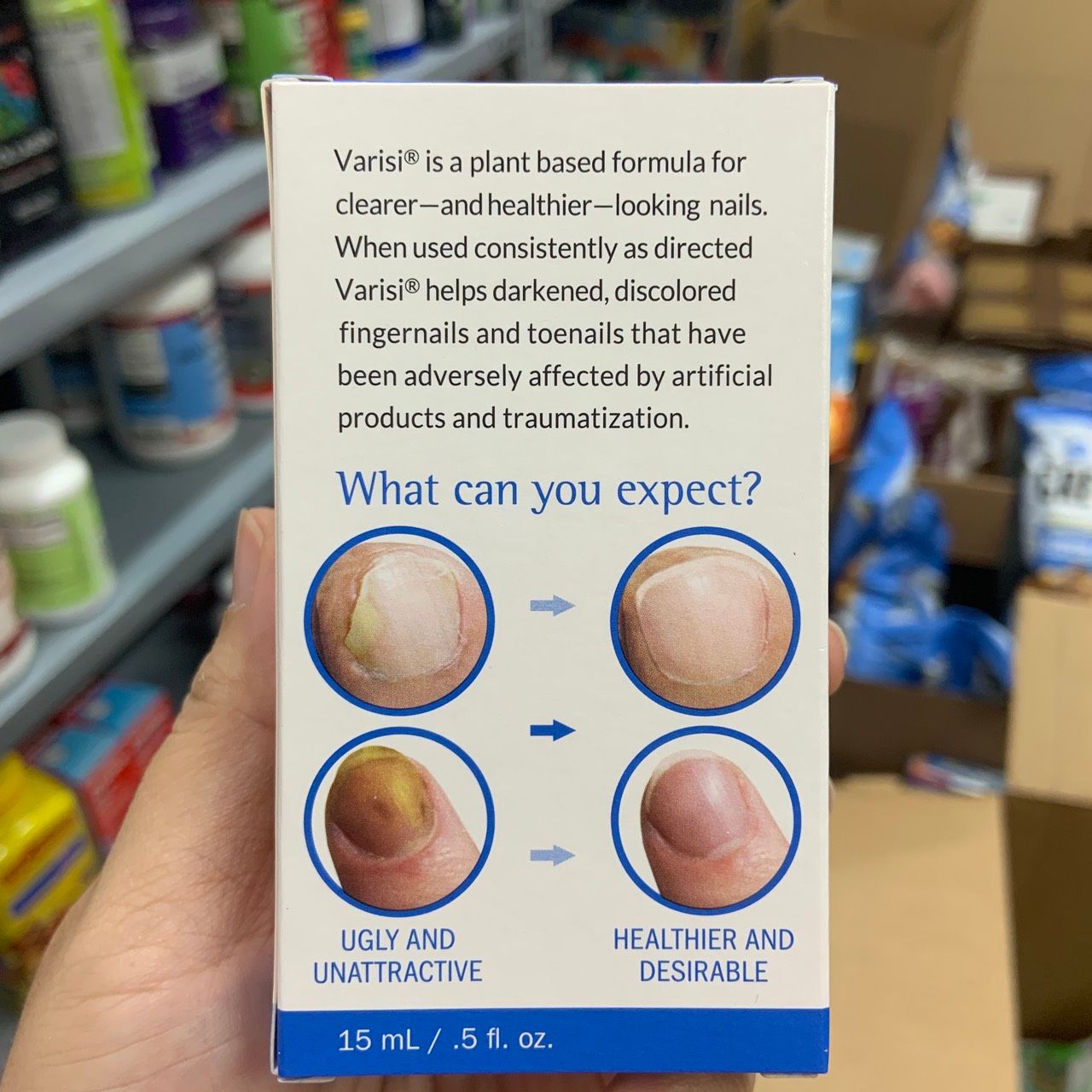 Dung dịch giảm nấm móng tay chân Varisi Nail Solution