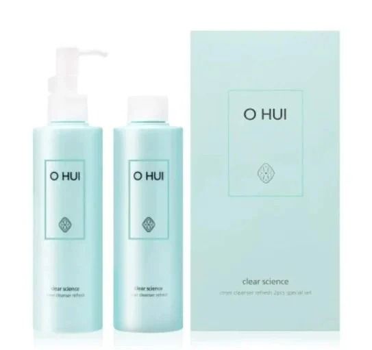 Set 2 chai dung dịch vệ sinh phụ nữ Ohui Clear Science Inner Cleanser Refresh
