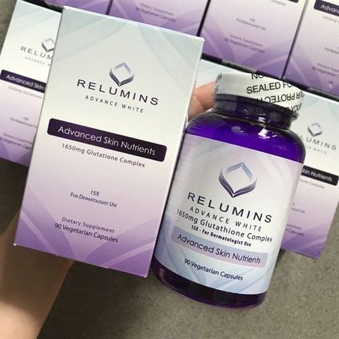  Viên uống trắng da Relumins Advance White Glutathione Complex 