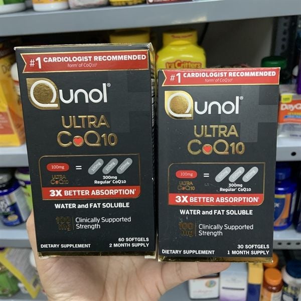 Viên uống hỗ tim mạch Qunol CoQ10
