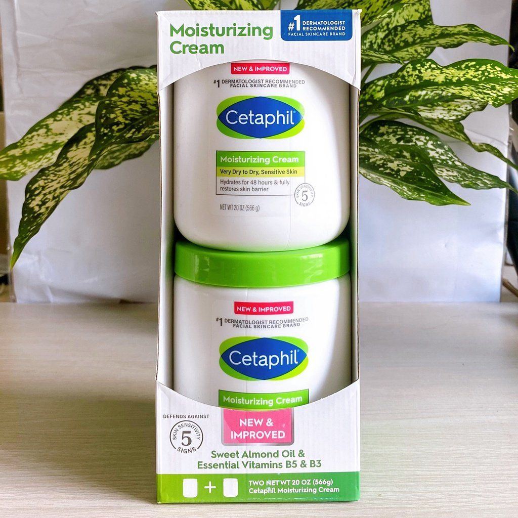 Kem dưỡng ẩm Cetaphil Moisturizing Cream - Hũ 566gr