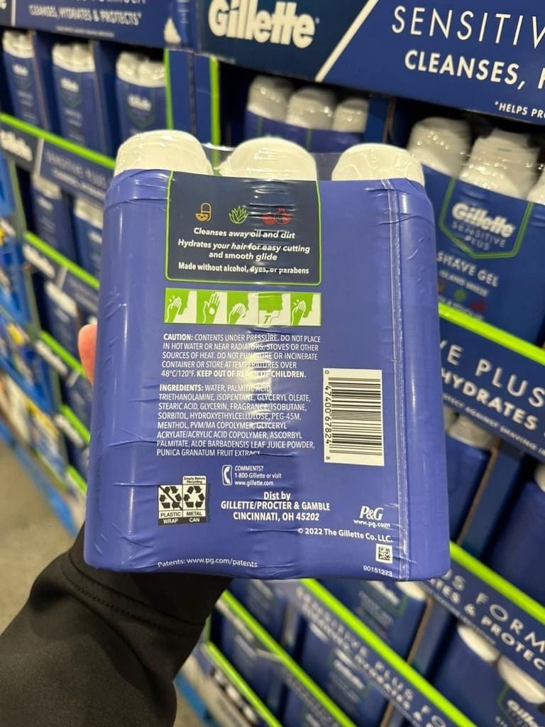 Gel cạo râu Gillette