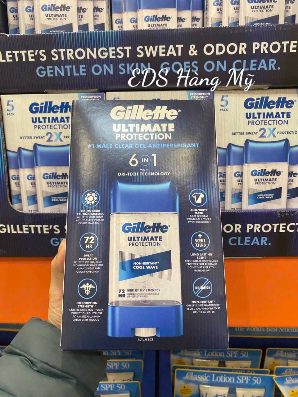 Gel khử mùi dành cho nam Gillette Ultimate Protection