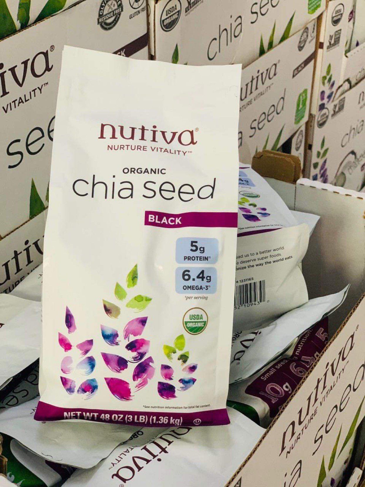 Hạt chia Nutiva Chia Seed