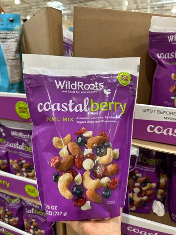  Hạt mix và trái cây sấy tổng hợp Wildroots Coastal Berry Trail Mix 
