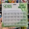 Hộp đựng chia thuốc 7 ngày trong tuần Smart Value 7 Day Pill Box