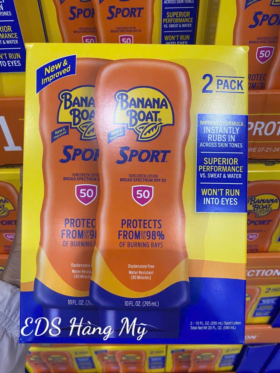 Kem chống nắng Banana Boat Sport Ultra 50+