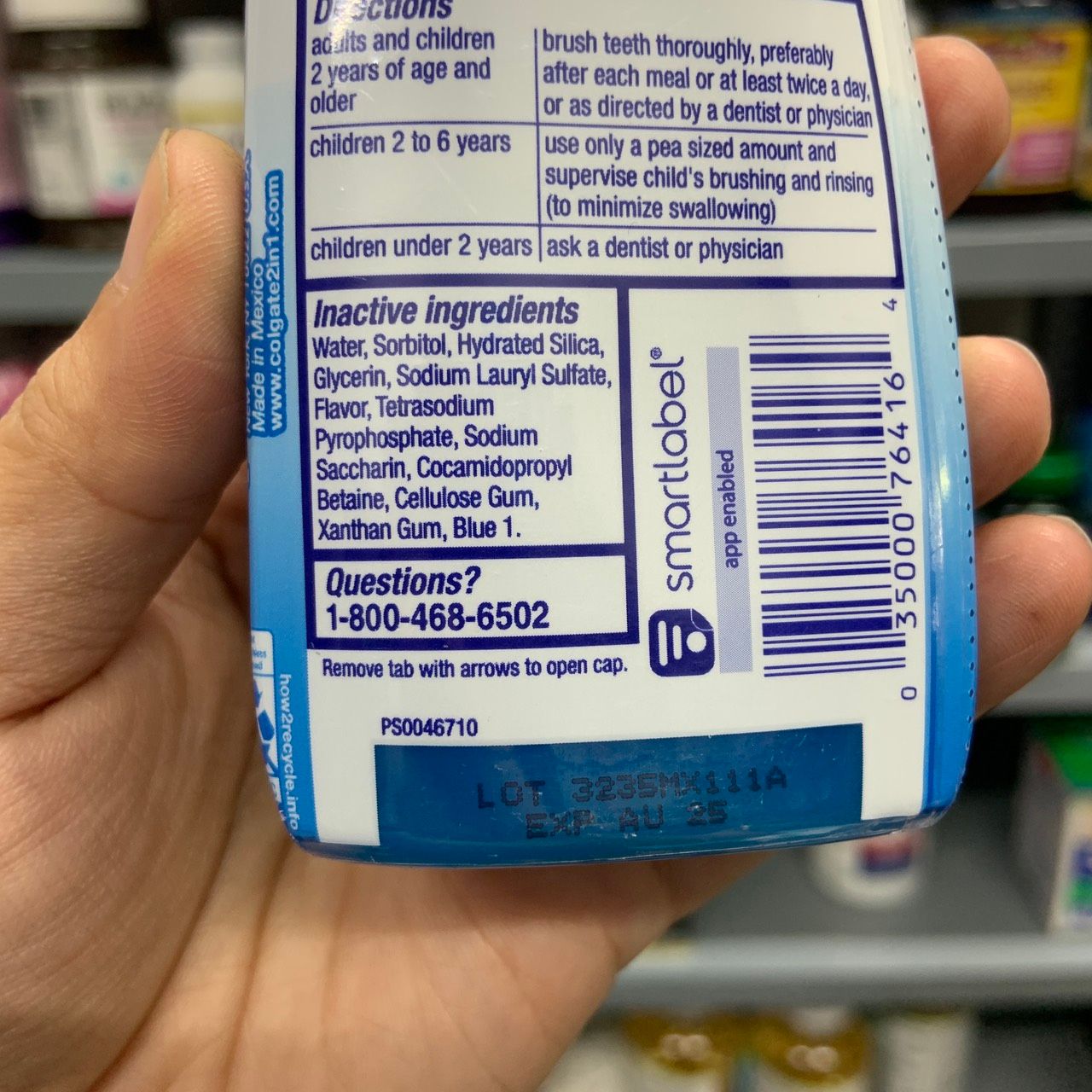 Kem đánh răng Colgate tuýp 130gr