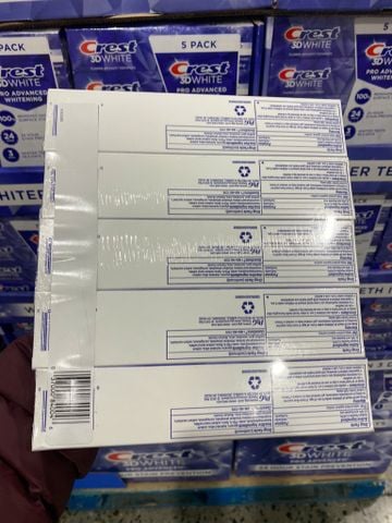  Kem đánh răng Crest 3D White Pro Advanced Whitening 