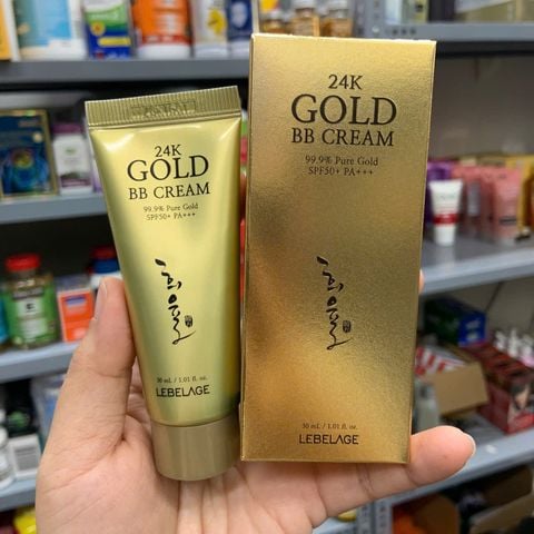  Kem nền trang điểm Lebelage Heeyul 24K Gold BB Cream SPF50+ 