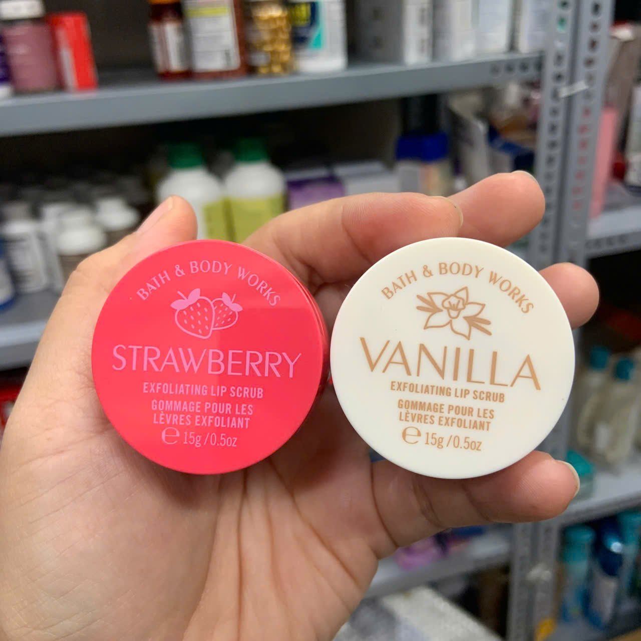 Kem tẩy tế bào môi Bath&Body Works Exfoliating Lip Scrub