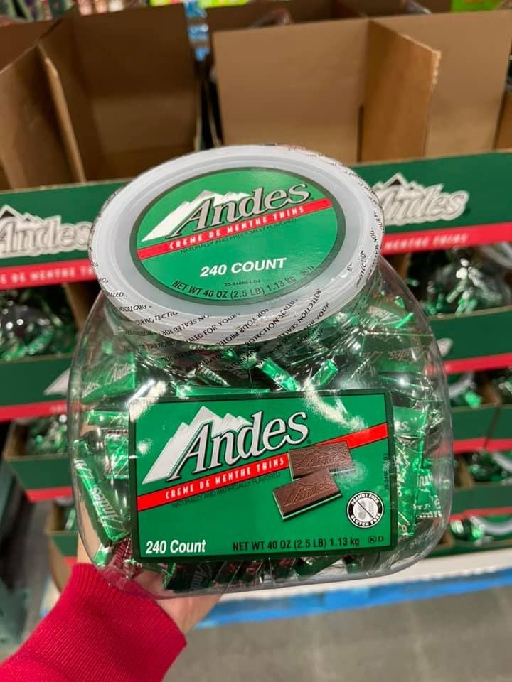 Kẹo chocolate bạc hà Andes