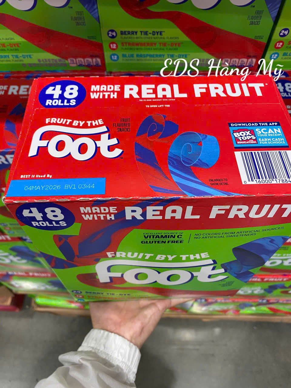 Kẹo dẻo cuộn từ nước trái cây Fruit By The Foot