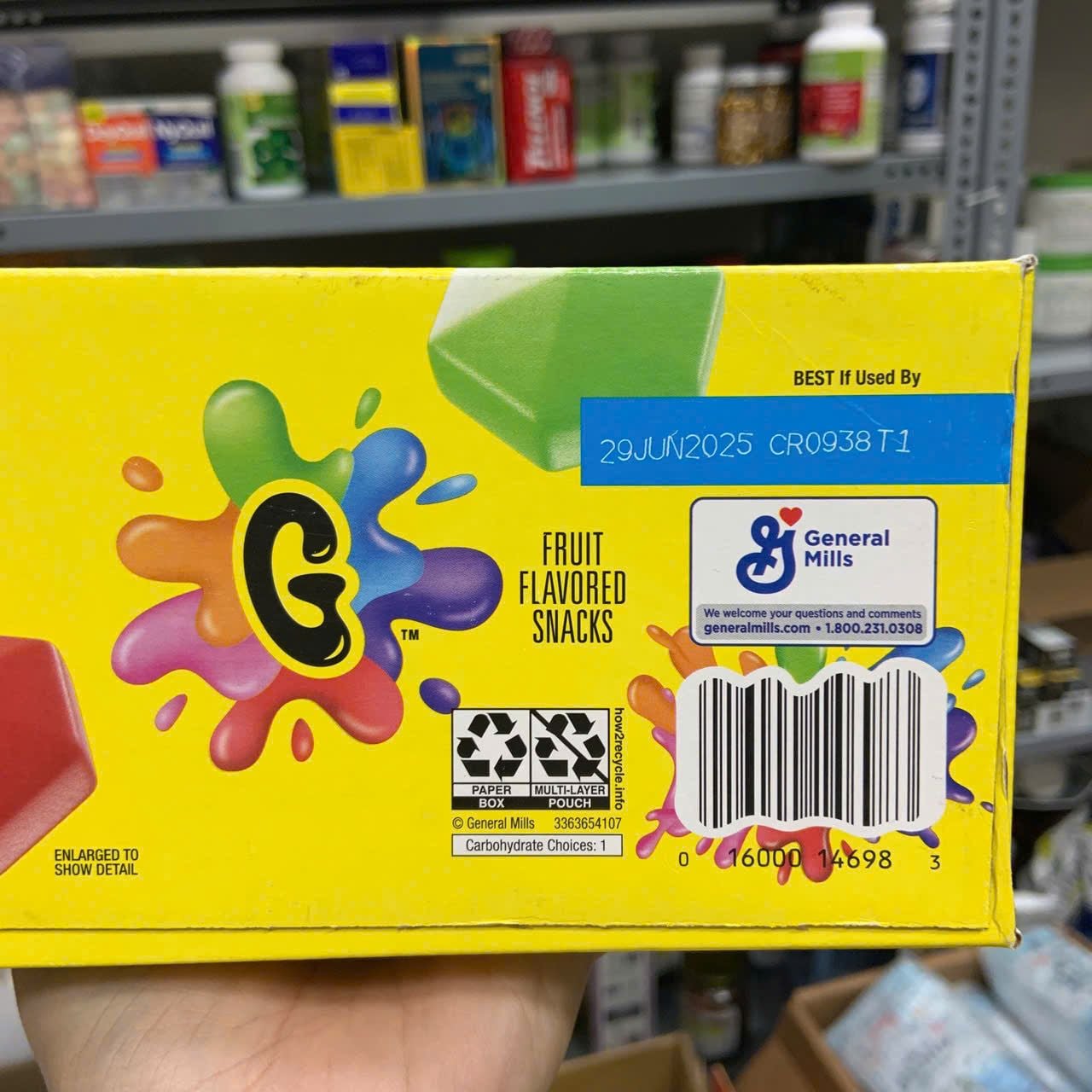 Kẹo dẻo trái cây Gusher's