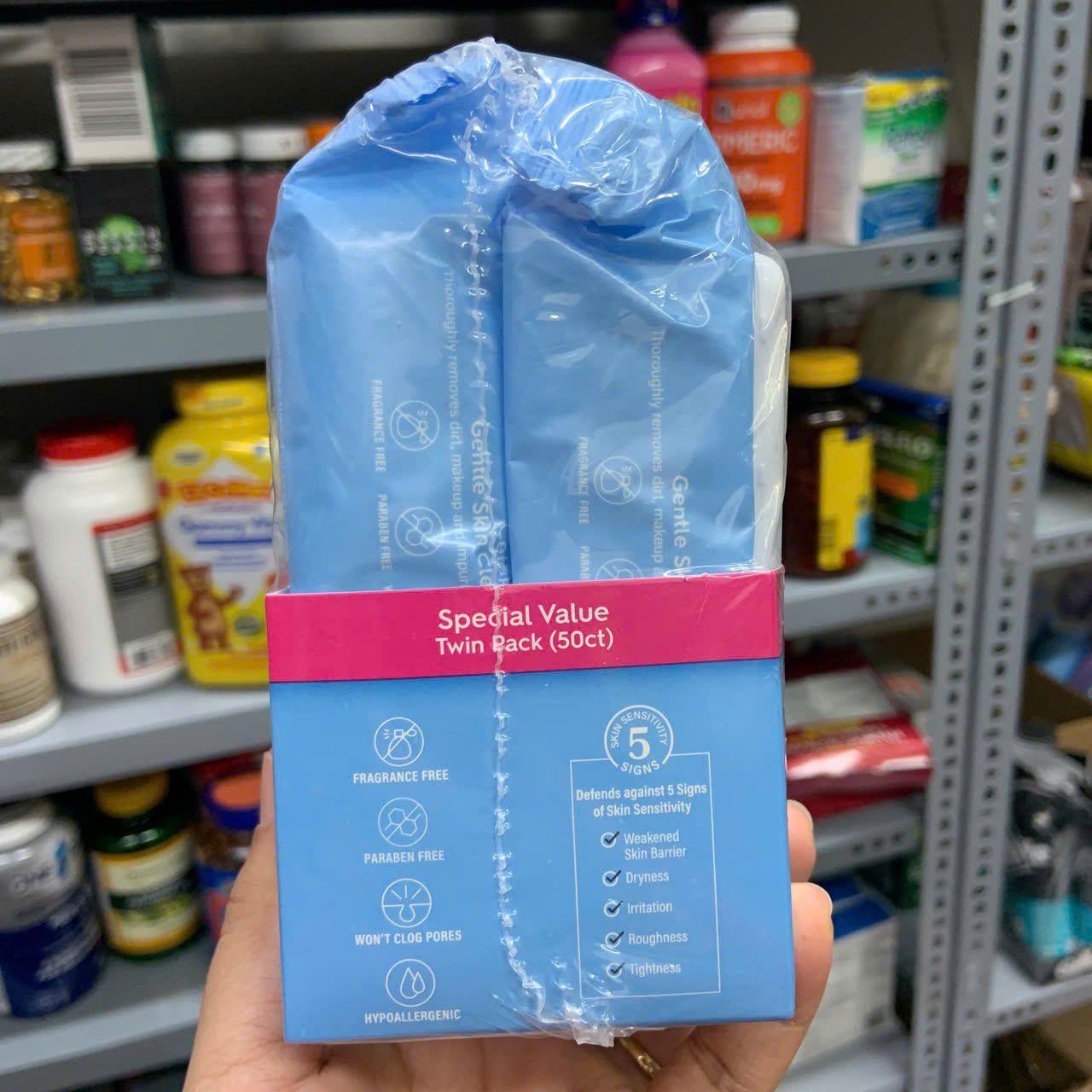 Khăn ướt Cetaphil Gentle Skin Cleansing Cloths