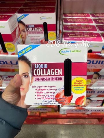  Collagen dạng nước cao cấp Easy-to-take Liquid Tube Applied Nutrition 