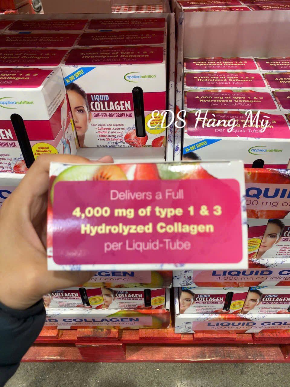 Collagen dạng nước cao cấp Easy-to-take Liquid Tube Applied Nutrition