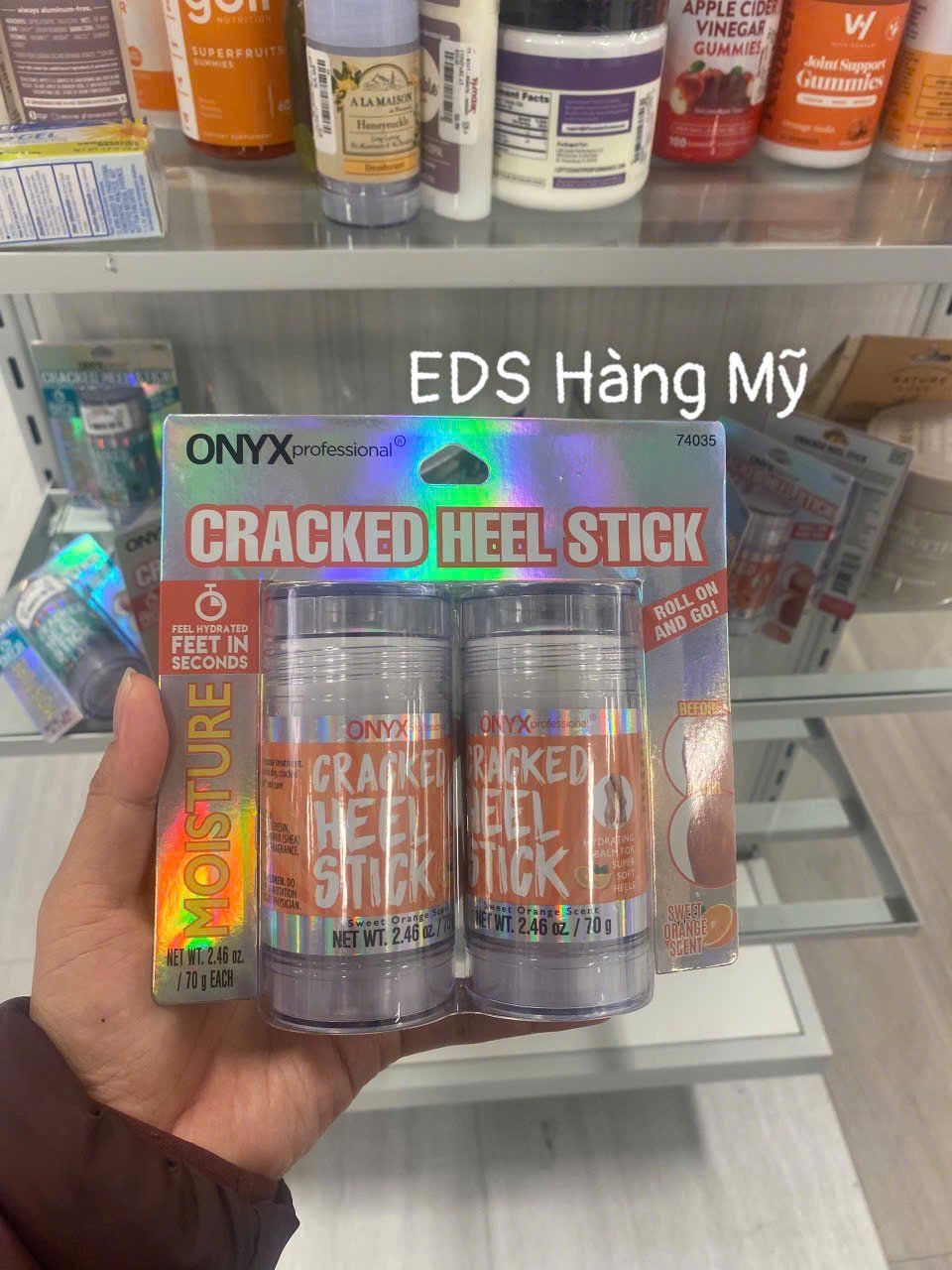 Lăn giảm nứt gót chân Onyx Cracked Heel Stick