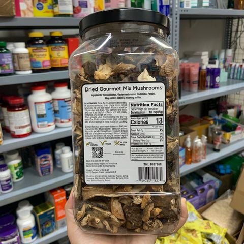  Nấm hỗn hợp sấy khô The Wild Mushroom Dried Gourmet Mix Mushrooms 