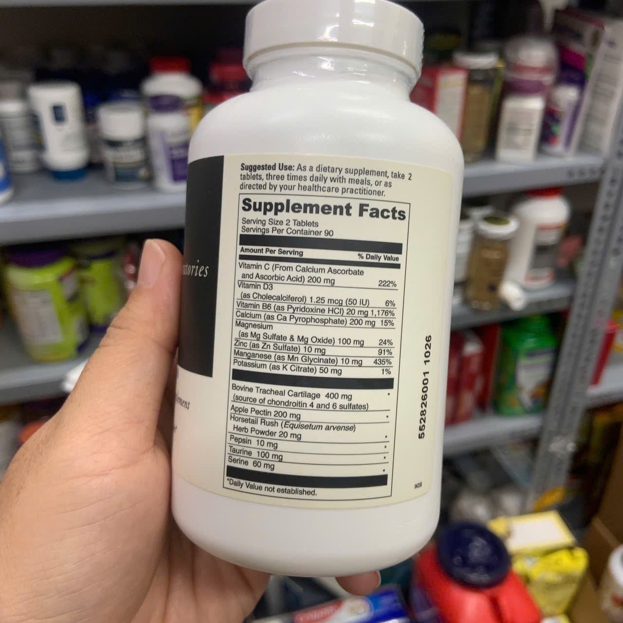 Viên uống thoái hóa cột sống, thoát vị đĩa đệm Davinci Laboratories of Vermont Disc Discovery