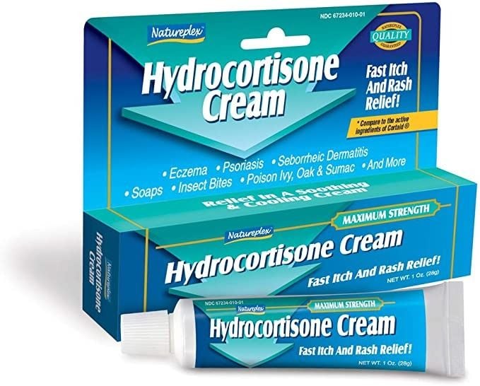 Kem giảm ngứa do dị ứng, chàm, côn trùng cắn Natureplex Hydrocortisone Cream