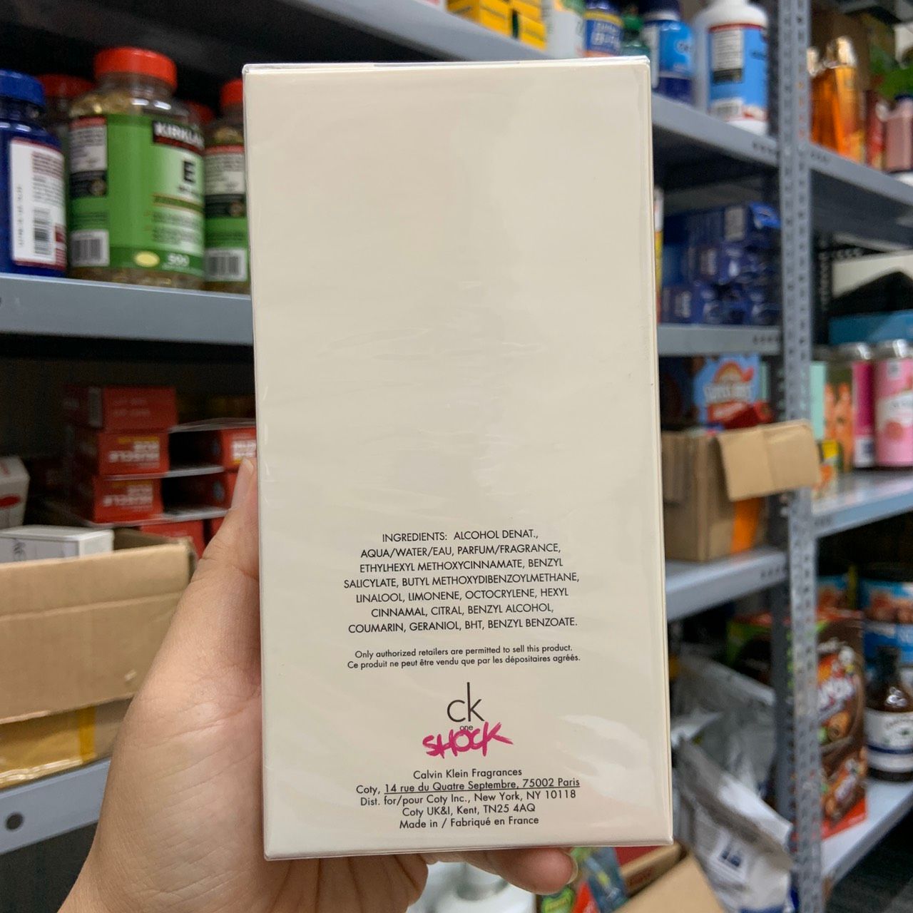 Nước hoa Calvin Klein CK full box