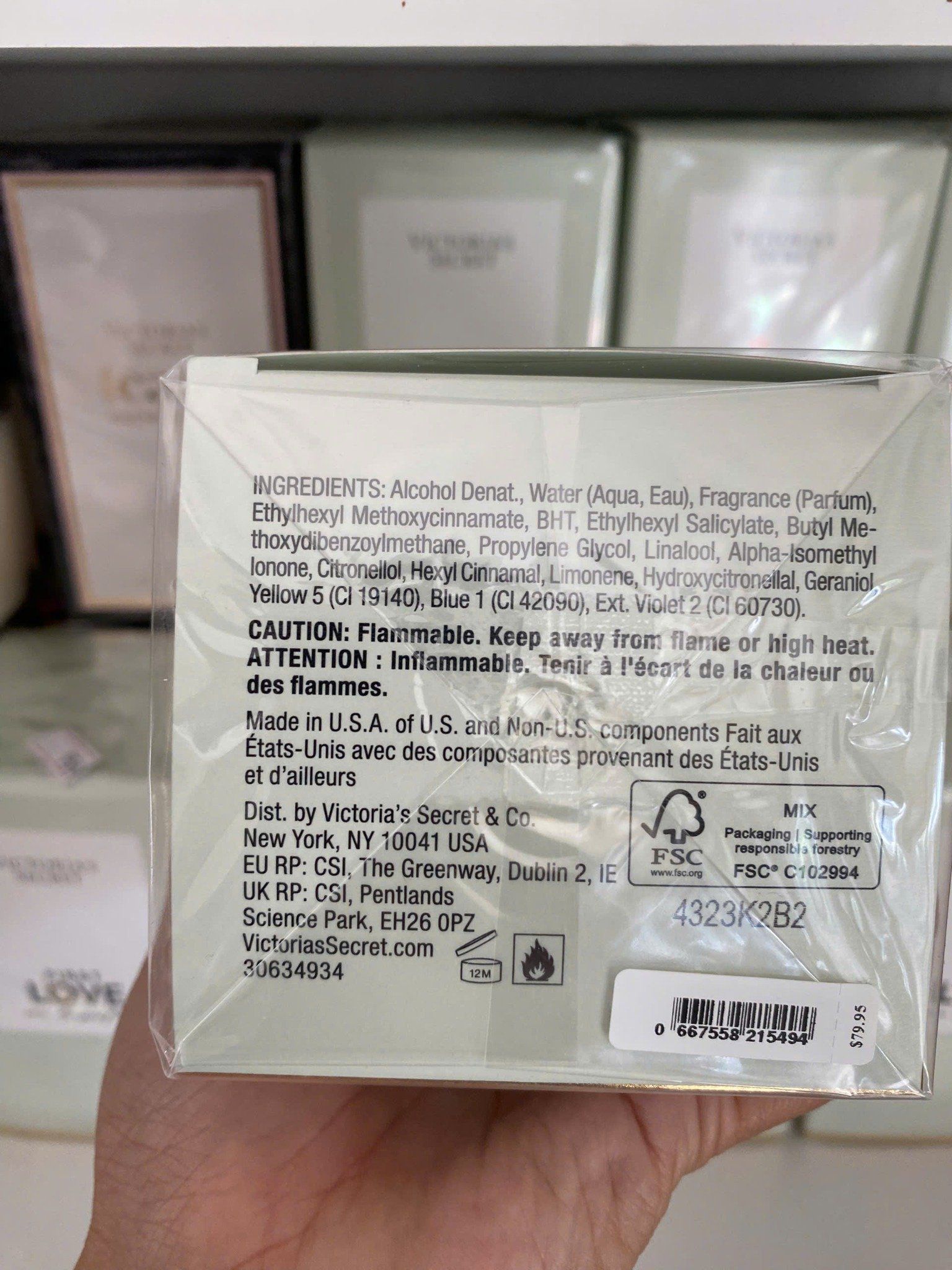 Nước hoa Victoria's Secret First Love Eau de Parfum