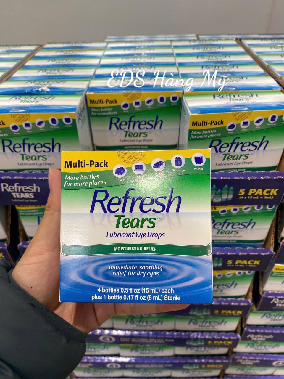Nước nhỏ mắt, nước mắt nhân tạo Refresh Tears Lubricant Eye Drops