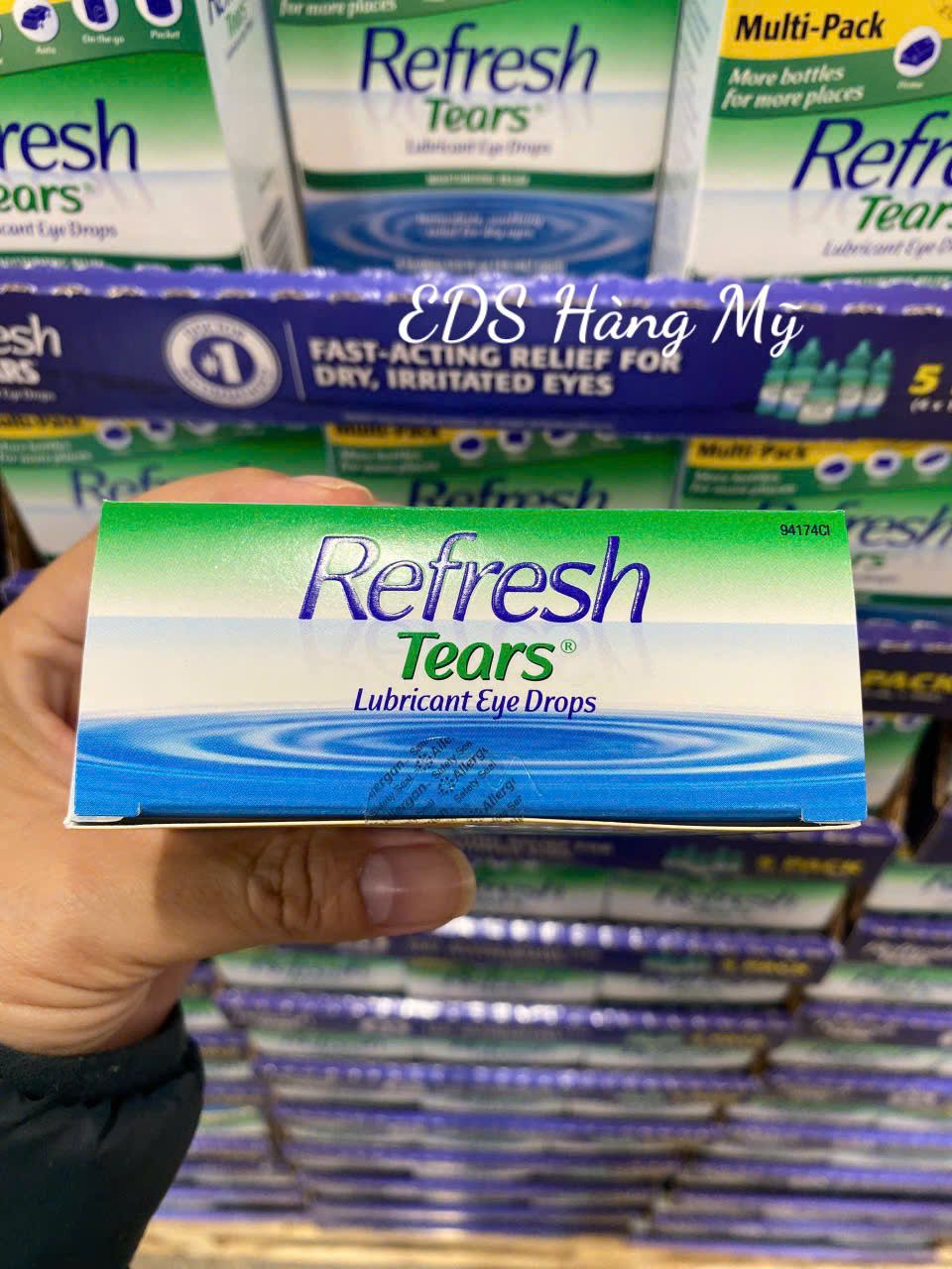 Nước nhỏ mắt, nước mắt nhân tạo Refresh Tears Lubricant Eye Drops