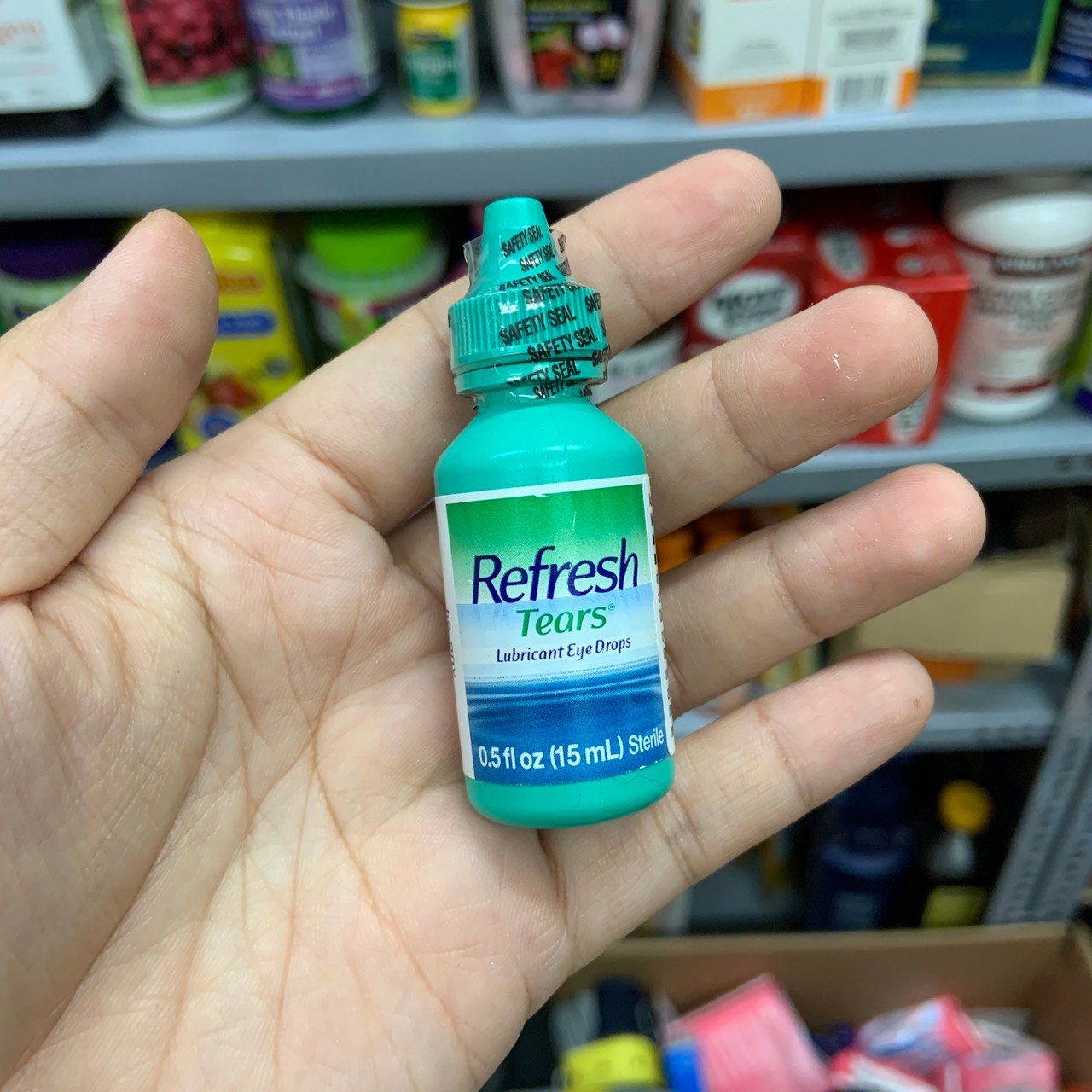 Nước nhỏ mắt, nước mắt nhân tạo Refresh Tears Lubricant Eye Drops