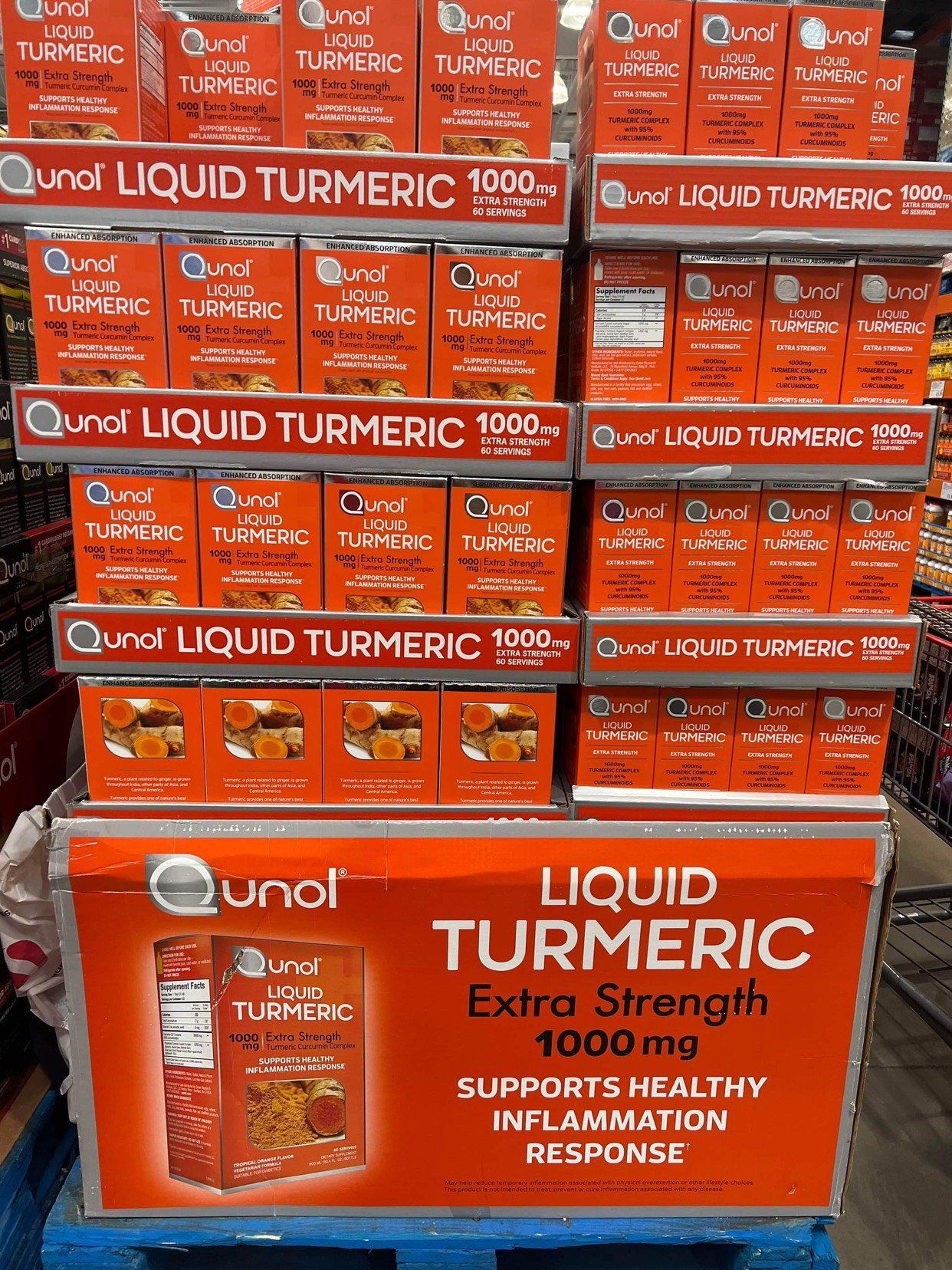 Nước uống tinh chất nghệ tươi Qunol Liquid Turmeric 1000mg