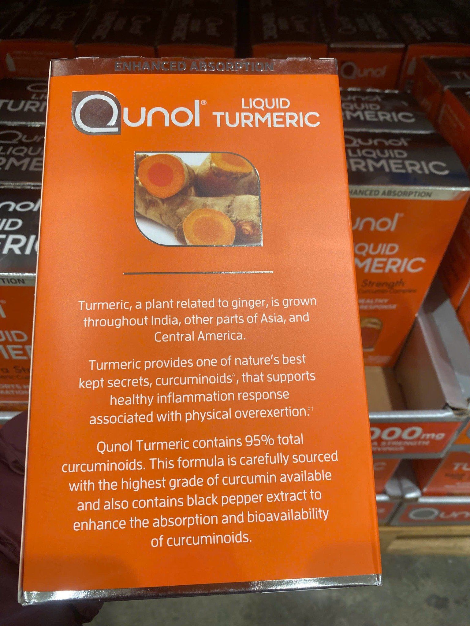 Nước uống tinh chất nghệ tươi Qunol Liquid Turmeric 1000mg