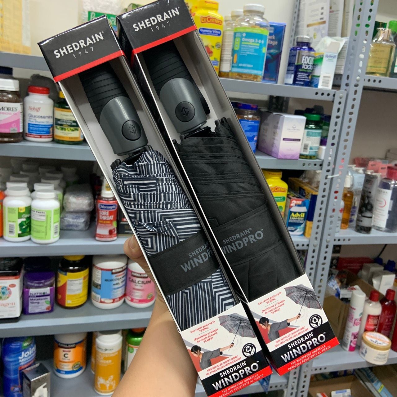 Ô/Dù gấp tự động ShedRain WindPro™