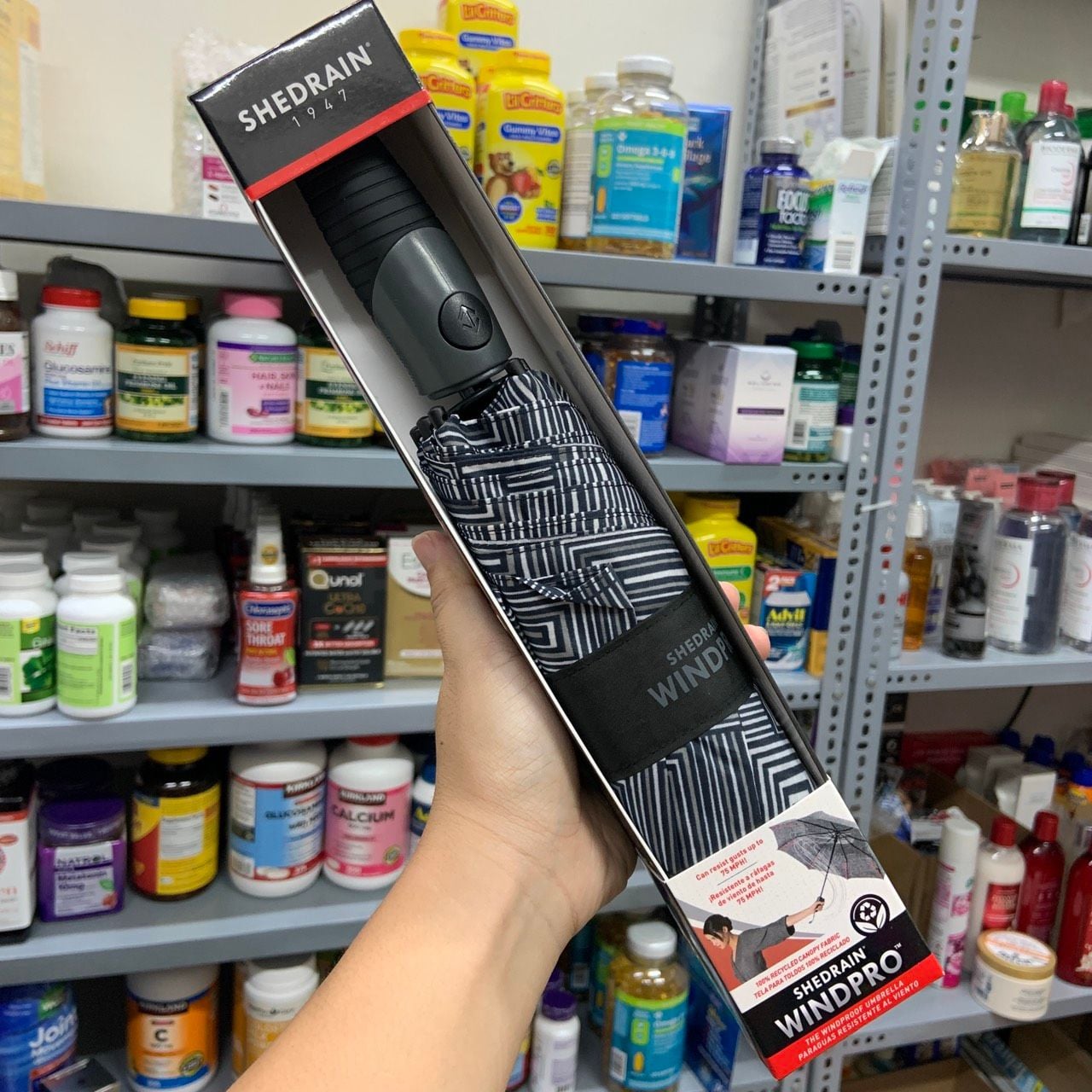 Ô/Dù gấp tự động ShedRain WindPro™