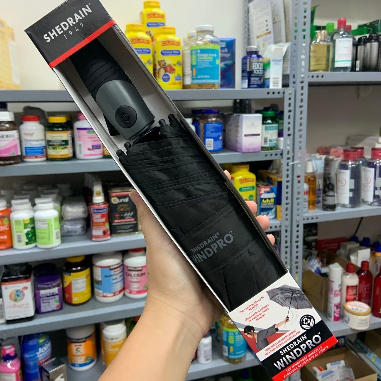 Ô/Dù gấp tự động ShedRain WindPro™