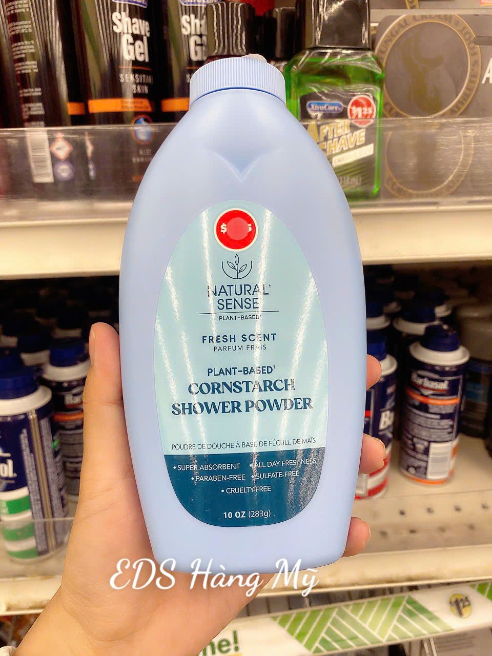 Phấn thơm khử mùi chiết xuất từ thực vật Natural Sense