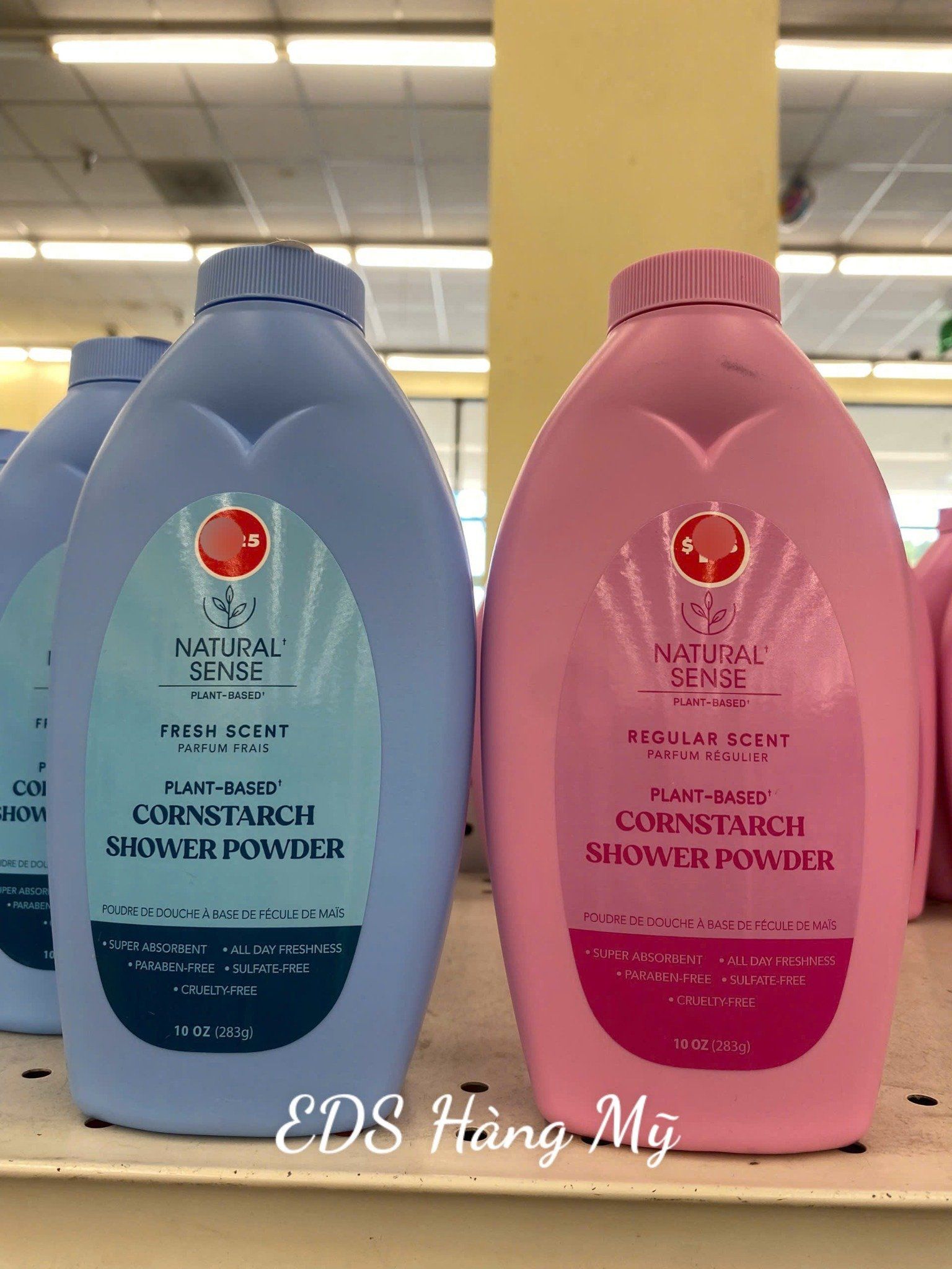 Phấn thơm khử mùi chiết xuất từ thực vật Natural Sense