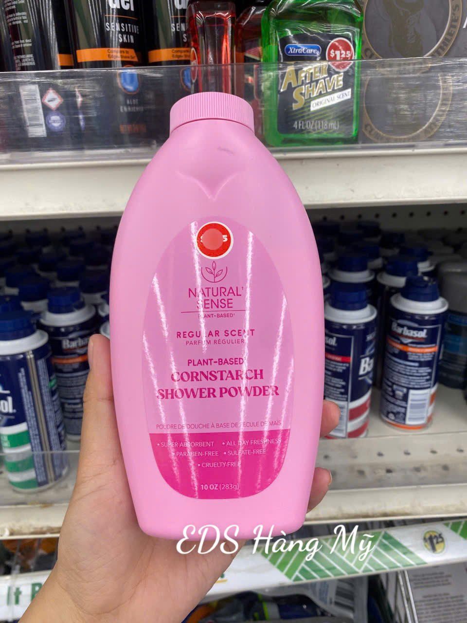 Phấn thơm khử mùi chiết xuất từ thực vật Natural Sense