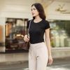 Áo thun nữ tay ngắn cổ tròn thời trang Eden - AT089