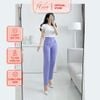 Quần công sở lưng cao xếp ly thời trang Eden - Q022