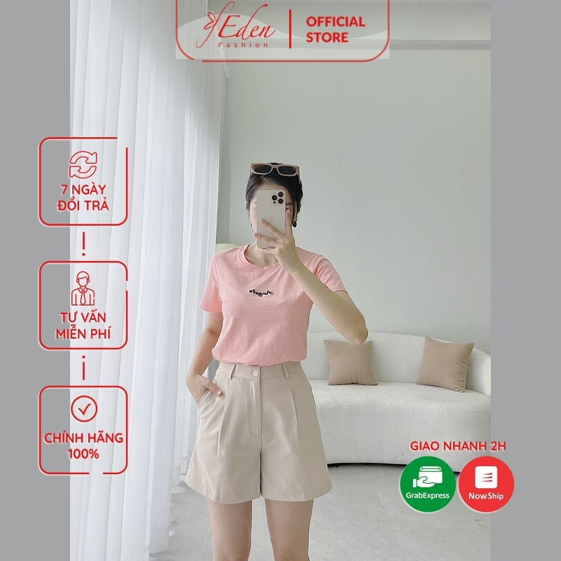 Quần short nữ thời trang Eden - Q005