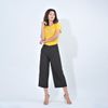 Quần tây công sở nữ ống suông lửng thời trang Eden - Q006