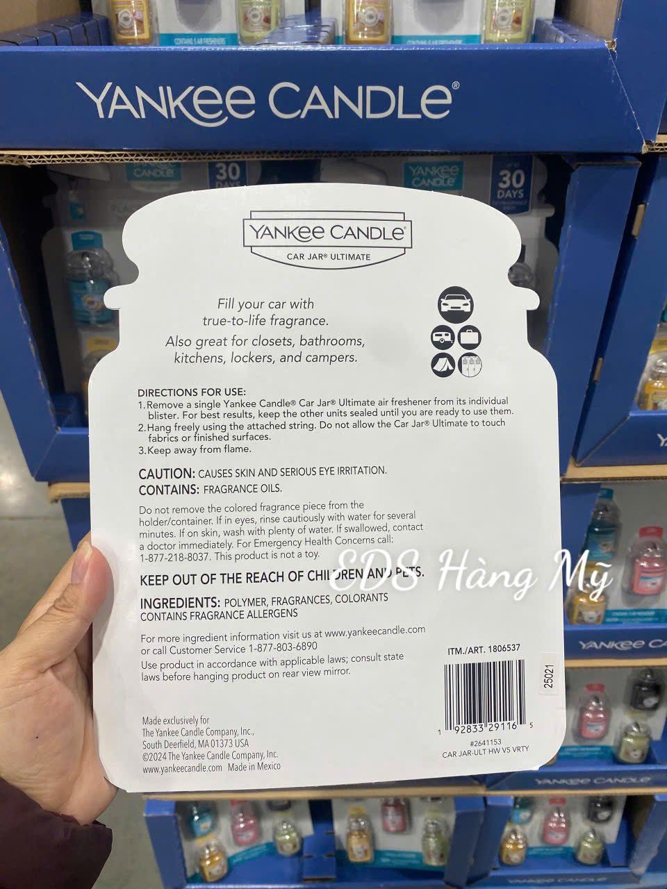 Sáp thơm ô tô Yankee Candle Place Anywhere