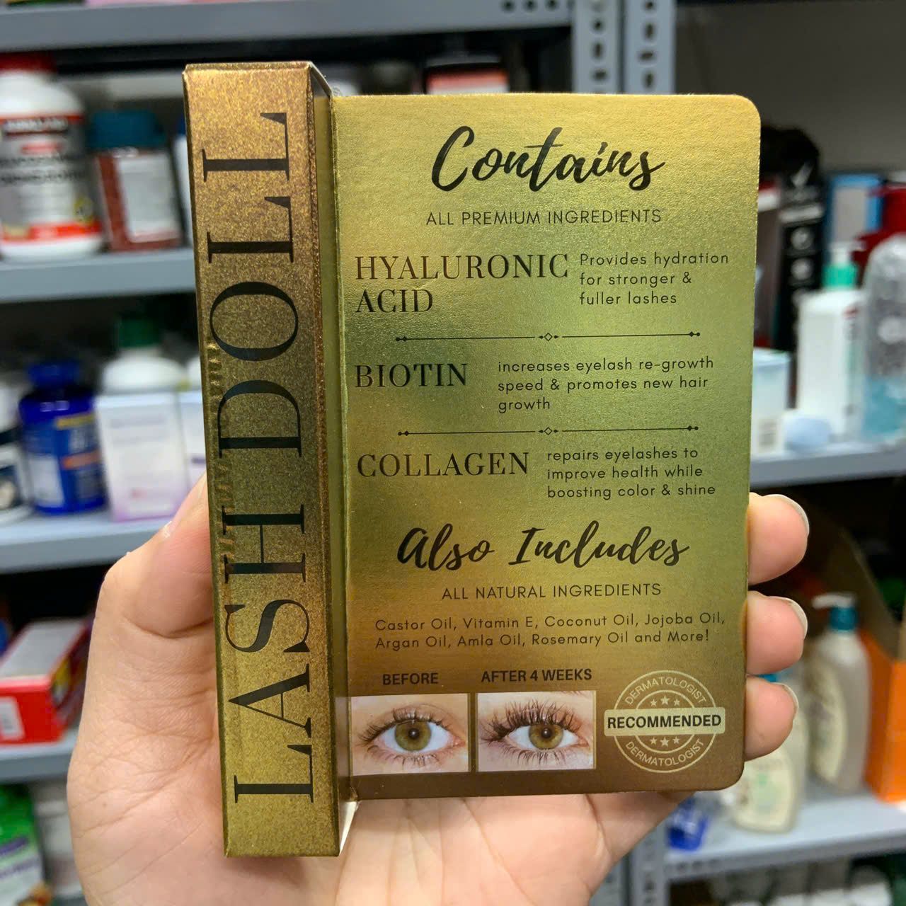 Serum dài mi Lash Doll Eyelash Growth Serum