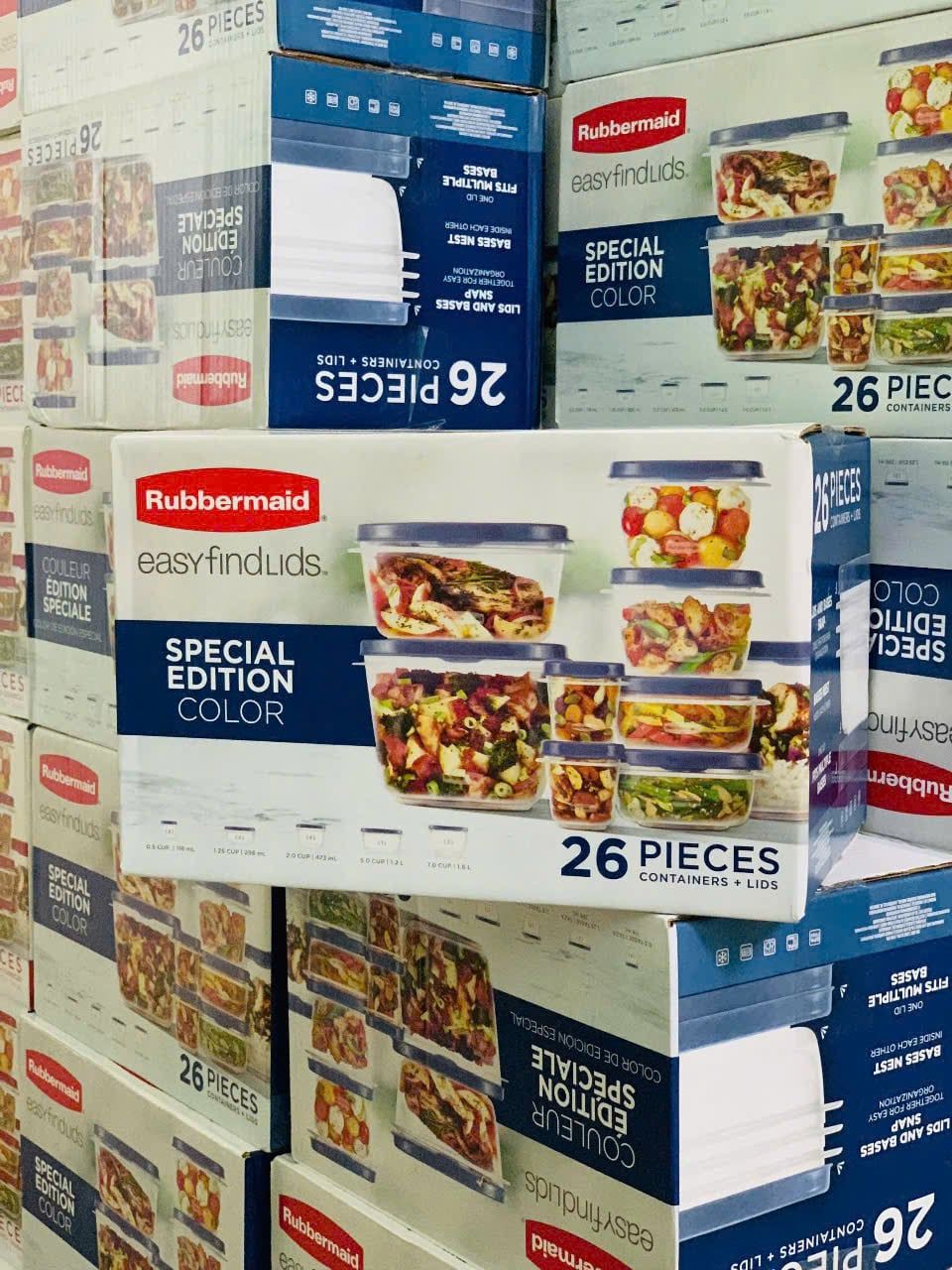 Set 13 hộp nhựa kèm nắp đựng thực phẩm Rubbermaid