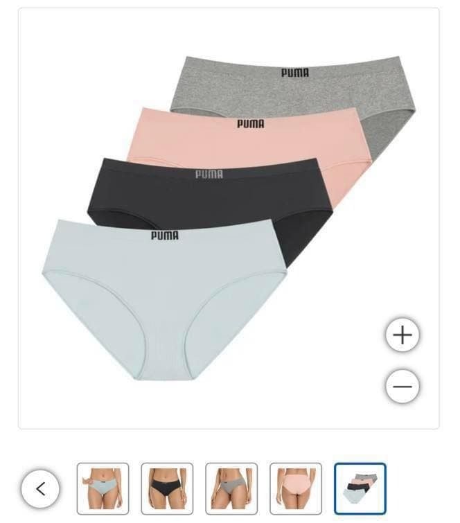 Set 4 quần lót nữ Puma Seamless Bikini