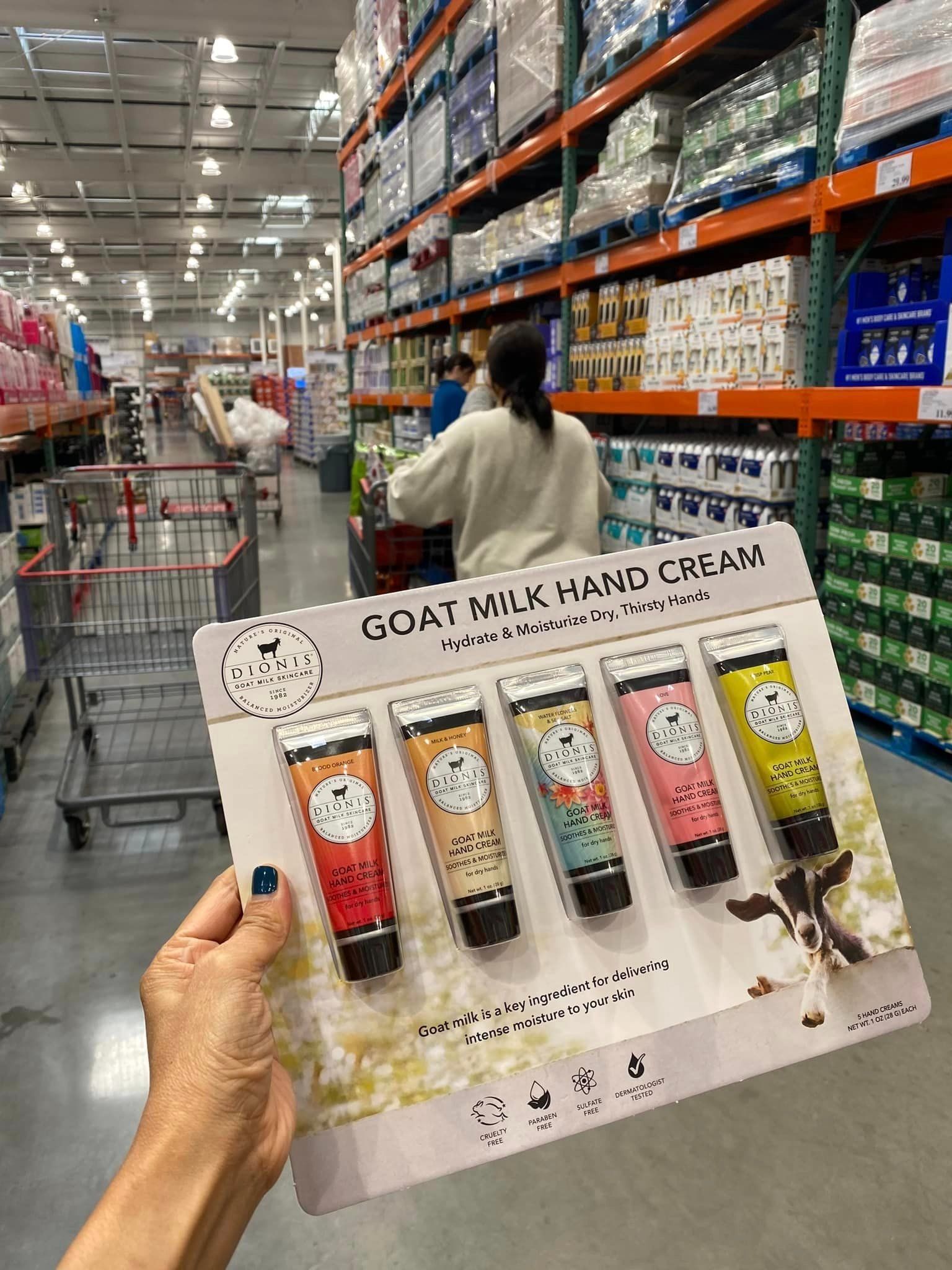 Set 5 tuýp kem dưỡng da tay sữa dê Dionis Goat Milk Hand Cream